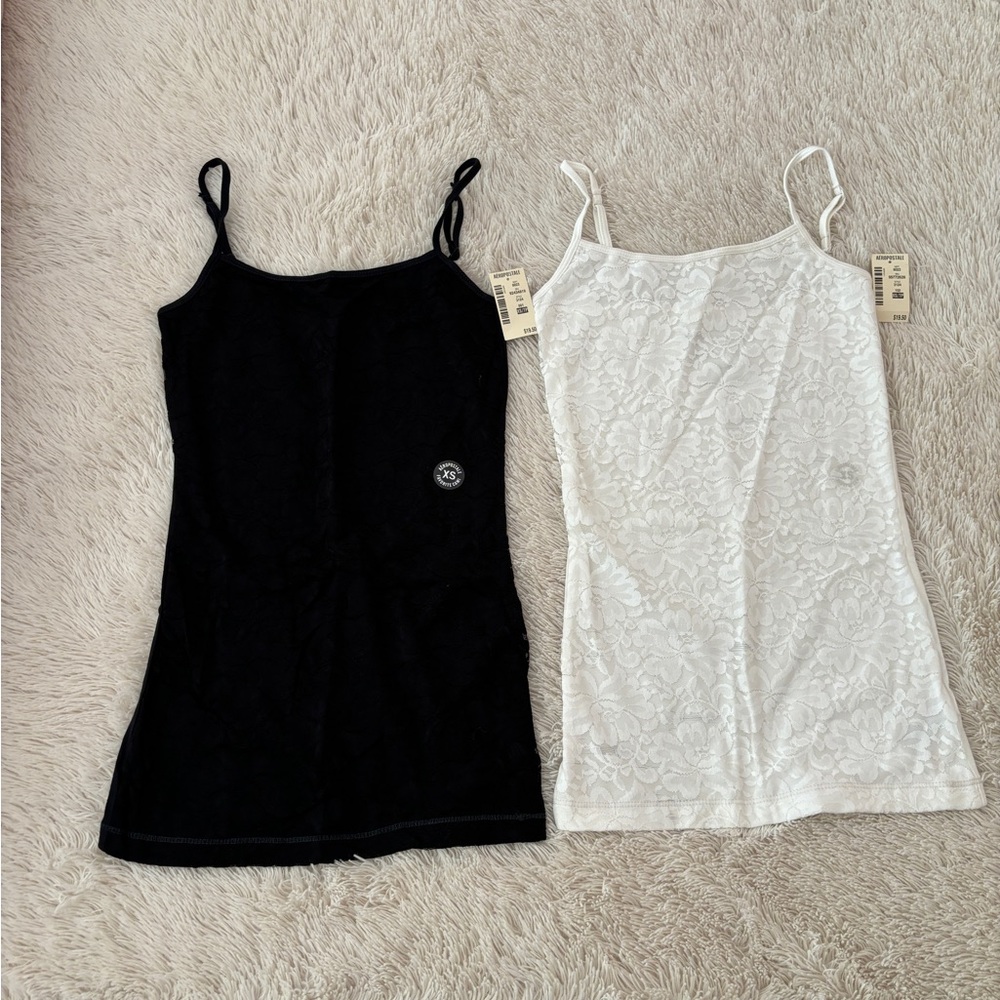 Aeropostale Favorite Cami Lace - size XS - Set of 2